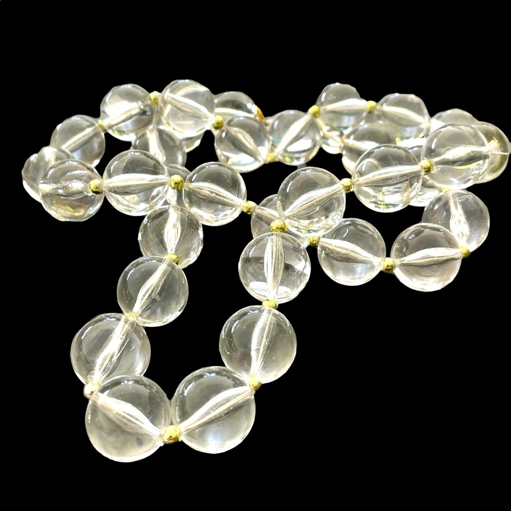 Vintage Lucite - Acrylic Bead Necklace